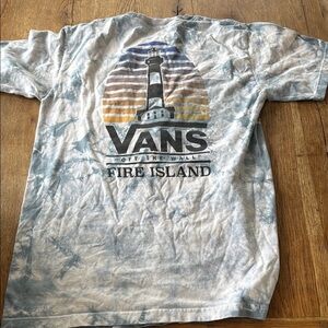 Vans Fire Island NY T Shirt Size Small